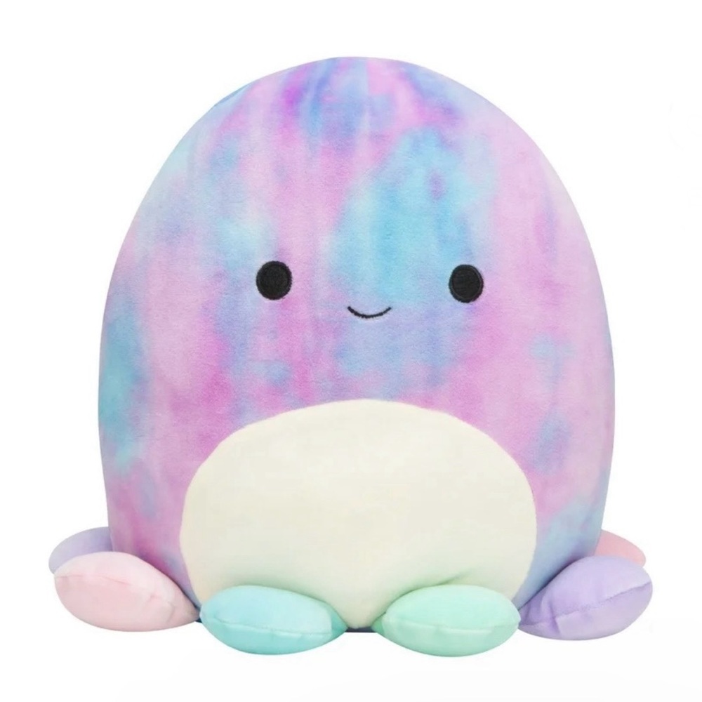 Squishmallows Mary 7.5” Octopus Tie Dye Kellytoys Unisex Stuffed Animal Kids Toy